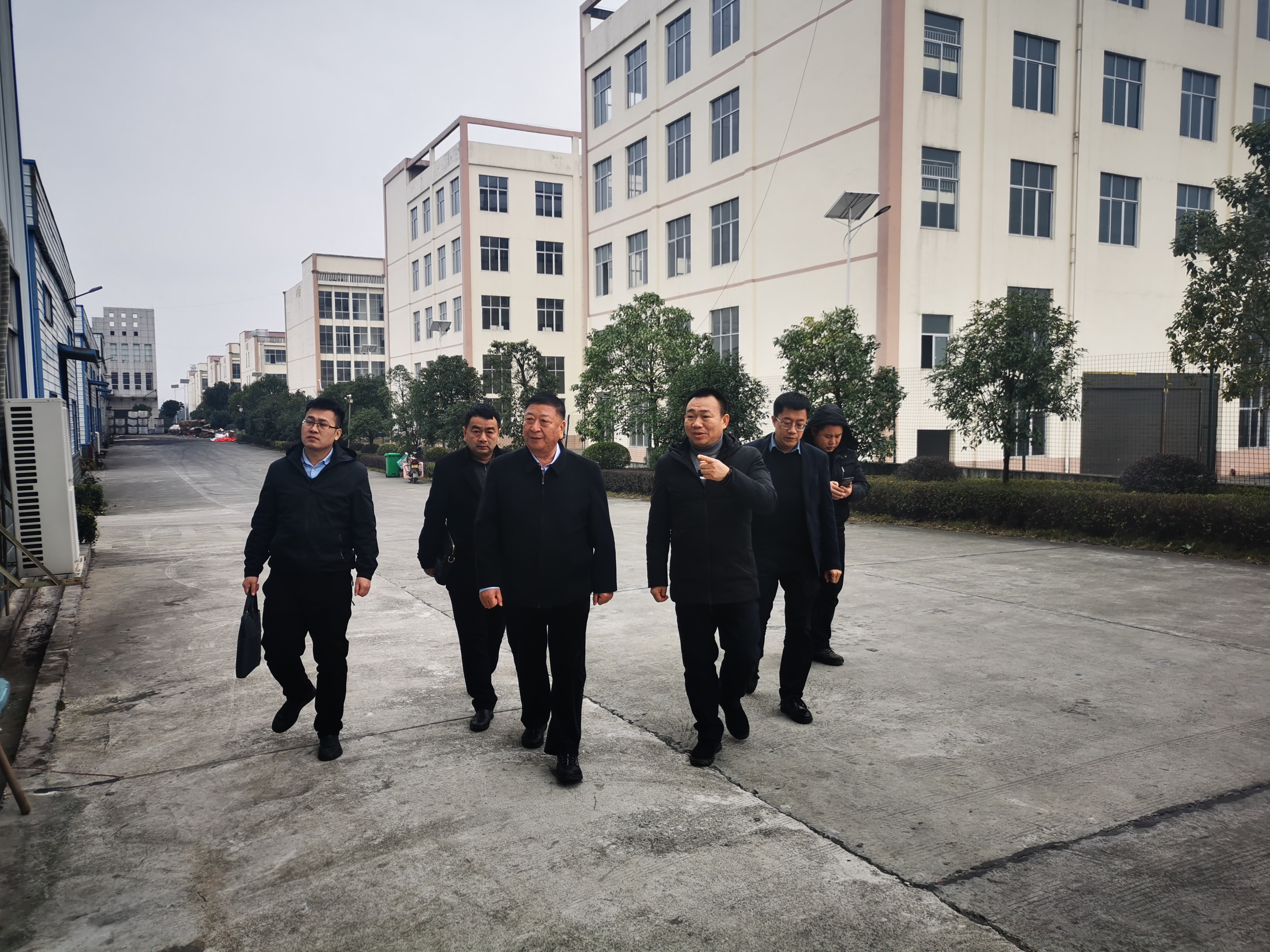 中國林業(yè)物資有限公司領導一行蒞臨我司調(diào)研指導工作