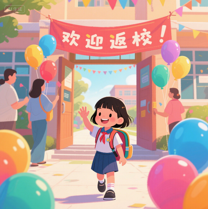 逐夢新程，未來可期！開學季，好好學習，天天向上！